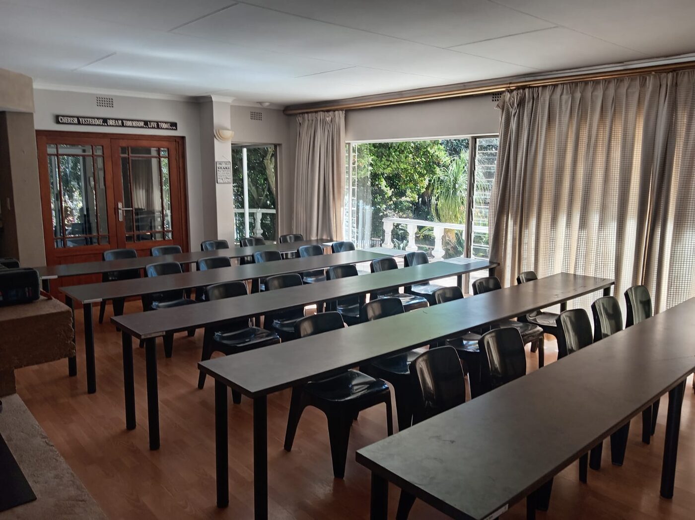 KLMJ Training Academy training room in Noordheuwel, Krugersdorp