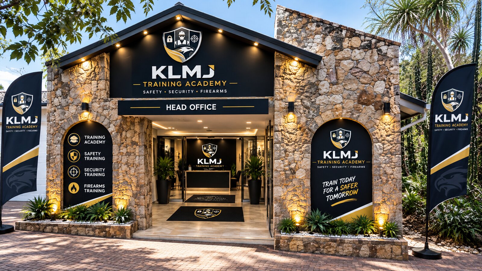 KLMJ Training Academy premises at 15 Nupen Road, Noordheuwel, Krugersdorp